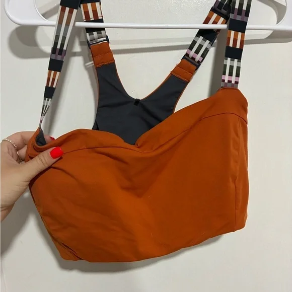 PrAna womens Moraga bra gingerbread tivoli size XL - Picture 2 of 4